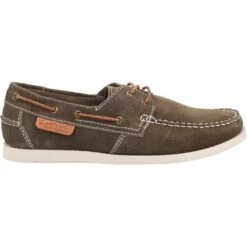 Cotswold Mens Mitcheldean Suede Boat Shoes 25 Cotswold Mens Mitcheldean Suede Boat Shoes -Sporty Tops Sales cot778 kahki 04