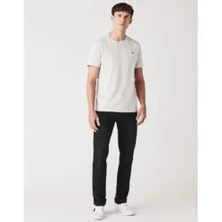 Crew Clothing Mens Crew Classic Short Sleeve Tee -Sporty Tops Sales crw001 icgrml 02