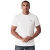 Crew Clothing Mens Crew Classic Short Sleeve Tee -Sporty Tops Sales crw001 optwht 01