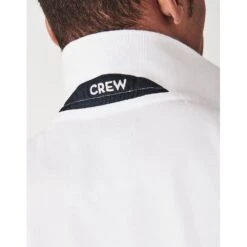 Crew Clothing Mens Classic Pique Classic Fit Polo Shirt -Sporty Tops Sales crw022 white 02