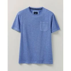 Crew Clothing Mens Garment Dye Cotton Crew Neck T Shirt 29 Crew Clothing Mens Garment Dye Cotton Crew Neck T Shirt -Sporty Tops Sales crw034 blednm 03