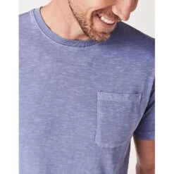 Crew Clothing Mens Garment Dye Cotton Crew Neck T Shirt 30 Crew Clothing Mens Garment Dye Cotton Crew Neck T Shirt -Sporty Tops Sales crw034 blednm 04