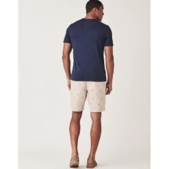 Crew Clothing Mens Garment Dye Cotton Crew Neck T Shirt 23 Crew Clothing Mens Garment Dye Cotton Crew Neck T Shirt -Sporty Tops Sales crw034 hrtnvy 02