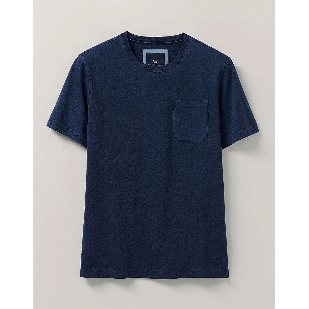 Crew Clothing Mens Garment Dye Cotton Crew Neck T Shirt 10 Crew Clothing Mens Garment Dye Cotton Crew Neck T Shirt - Image 8