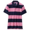 Crew Clothing Mens Waverney Jersey Cotton Polo Shirt -Sporty Tops Sales crw035 nvycar 01