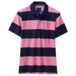 Crew Clothing Mens Waverney Jersey Cotton Polo Shirt