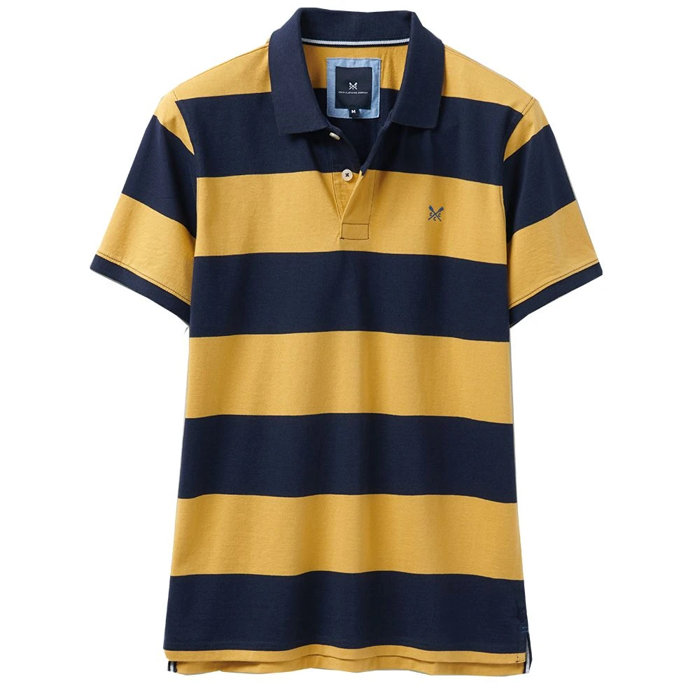 Crew Clothing Mens Waverney Jersey Cotton Polo Shirt 4 Crew Clothing Mens Waverney Jersey Cotton Polo Shirt - Image 2