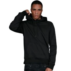 Cotton Addict Mens Basic Regular Comfort Fit Casual Hoodie