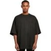 Cotton Addict Mens Cotton Huge Oversized Round Neck T Shirt