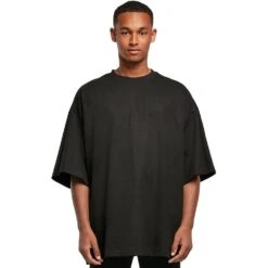 Cotton Addict Mens Cotton Huge Oversized Round Neck T Shirt
