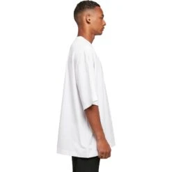 Cotton Addict Mens Cotton Huge Oversized Round Neck T Shirt -Sporty Tops Sales ctn168 whit 03
