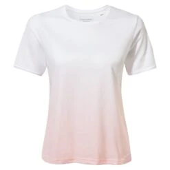 Craghoppers Womens Ilyse Lightweight Short Sleeve T Shirt -Sporty Tops Sales cwt1316 i3p 03