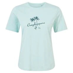Craghoppers Womens Ally Scoop Neck Short Sleeve T Shirt -Sporty Tops Sales cwt1321 dgq 03