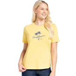 Craghoppers Womens Ally Scoop Neck Short Sleeve T Shirt -Sporty Tops Sales cwt1321 f2a 01
