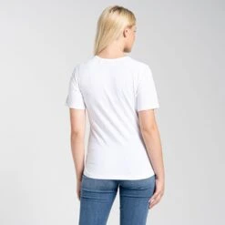 Craghoppers Womens Ally Scoop Neck Short Sleeve T Shirt -Sporty Tops Sales cwt1321 i3z 02