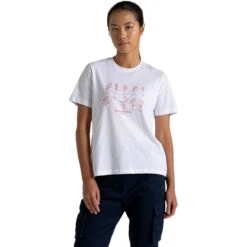 Craghoppers Womens Malibo Short Sleeve Graphic T Shirt