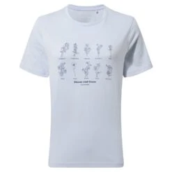 Craghoppers Womens Malibo Short Sleeve Graphic T Shirt -Sporty Tops Sales cwt1343 f00 02