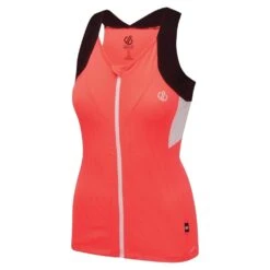Dare 2b Womens Regale Wicking Full Zip Cycling Vest Top -Sporty Tops Sales dab050 374 05