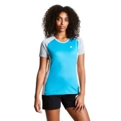 Dare 2b Womens Fixate Wicking Crew Neck T Shirt Tee