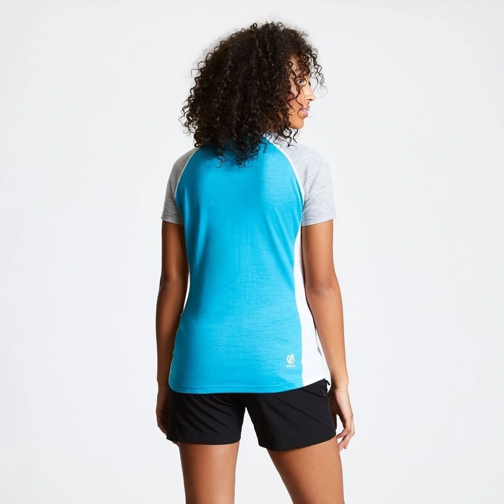 Dare 2b Womens Fixate Wicking Crew Neck T Shirt Tee 4 Dare 2b Womens Fixate Wicking Crew Neck T Shirt Tee - Image 2