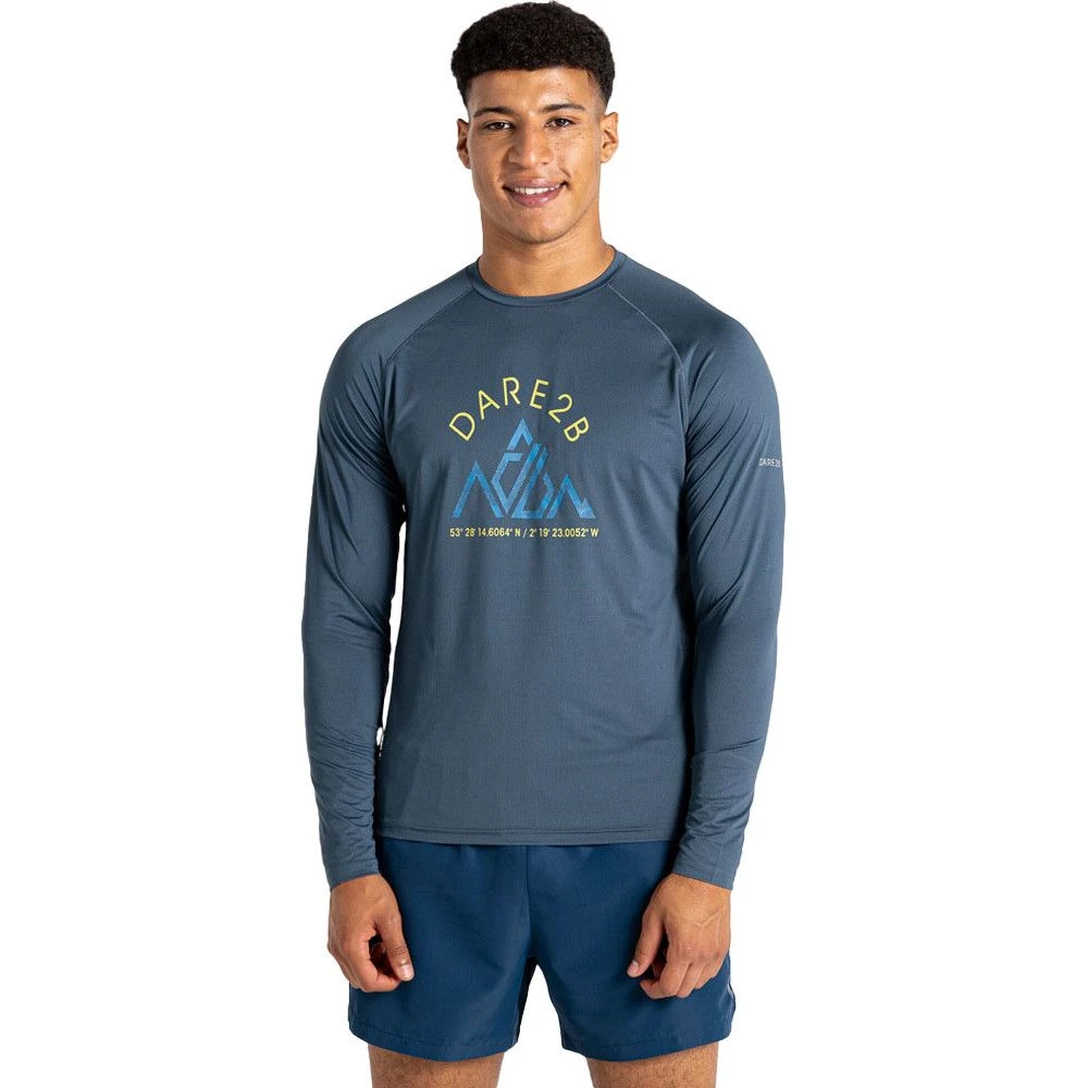 Dare 2B Mens Righteous III Long Sleeved Active T Shirt 15 Dare 2B Mens Righteous III Long Sleeved Active T Shirt - Image 13