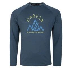 Dare 2B Mens Righteous III Long Sleeved Active T Shirt 40 Dare 2B Mens Righteous III Long Sleeved Active T Shirt -Sporty Tops Sales dmt678 q1q 07 1