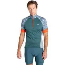 Sporty Tops Sales 13 Dare 2B Mens Stay The Course III Half Zip Cycling Jersey