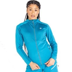 Dare 2B Womens Ritual II Core Stretch Full Zip Hoodie -Sporty Tops Sales dwl490 sxd 01 1