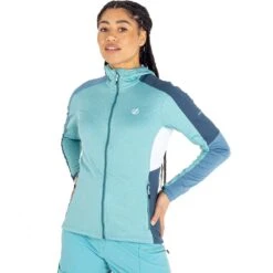 Dare 2B Womens Convey Core Stretch Full Zip Hoodie -Sporty Tops Sales dwl491 g4e 01