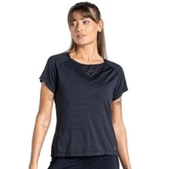 Dare 2B Womens Cyrstallize Super Lightweight Wicking T Shirt -Sporty Tops Sales dwt618 800 01