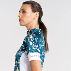 Dare 2B Womens Follow Through Cycling Jersey -Sporty Tops Sales dwt675 ife 03
