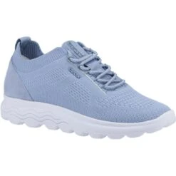 Geox Womens D Spherica Breathable Lace Up Trainers