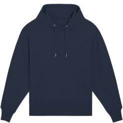 GreenT Mens Organic Cotton Slammer Heavy Pullover Hoodie -Sporty Tops Sales grn141 fnav 01