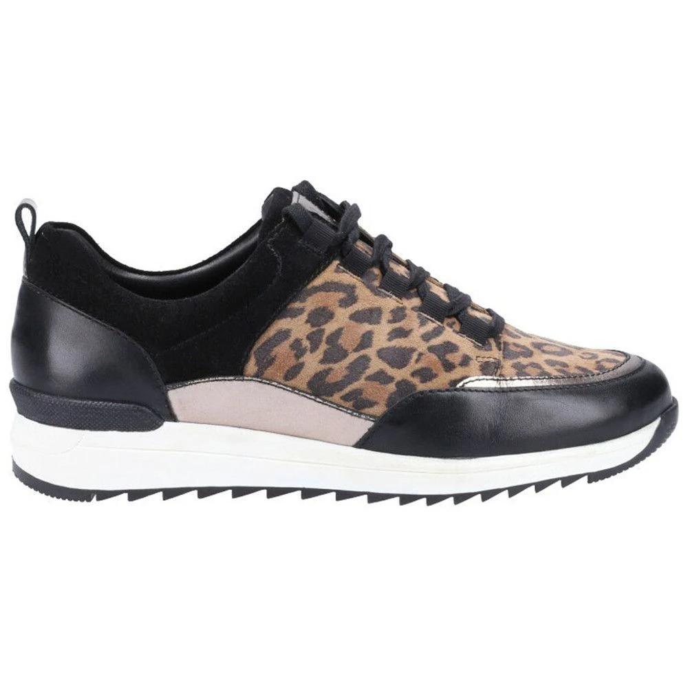 Hush Puppies Womens Ciara Leather Lace Up Trainers 4 Hush Puppies Womens Ciara Leather Lace Up Trainers - Image 2