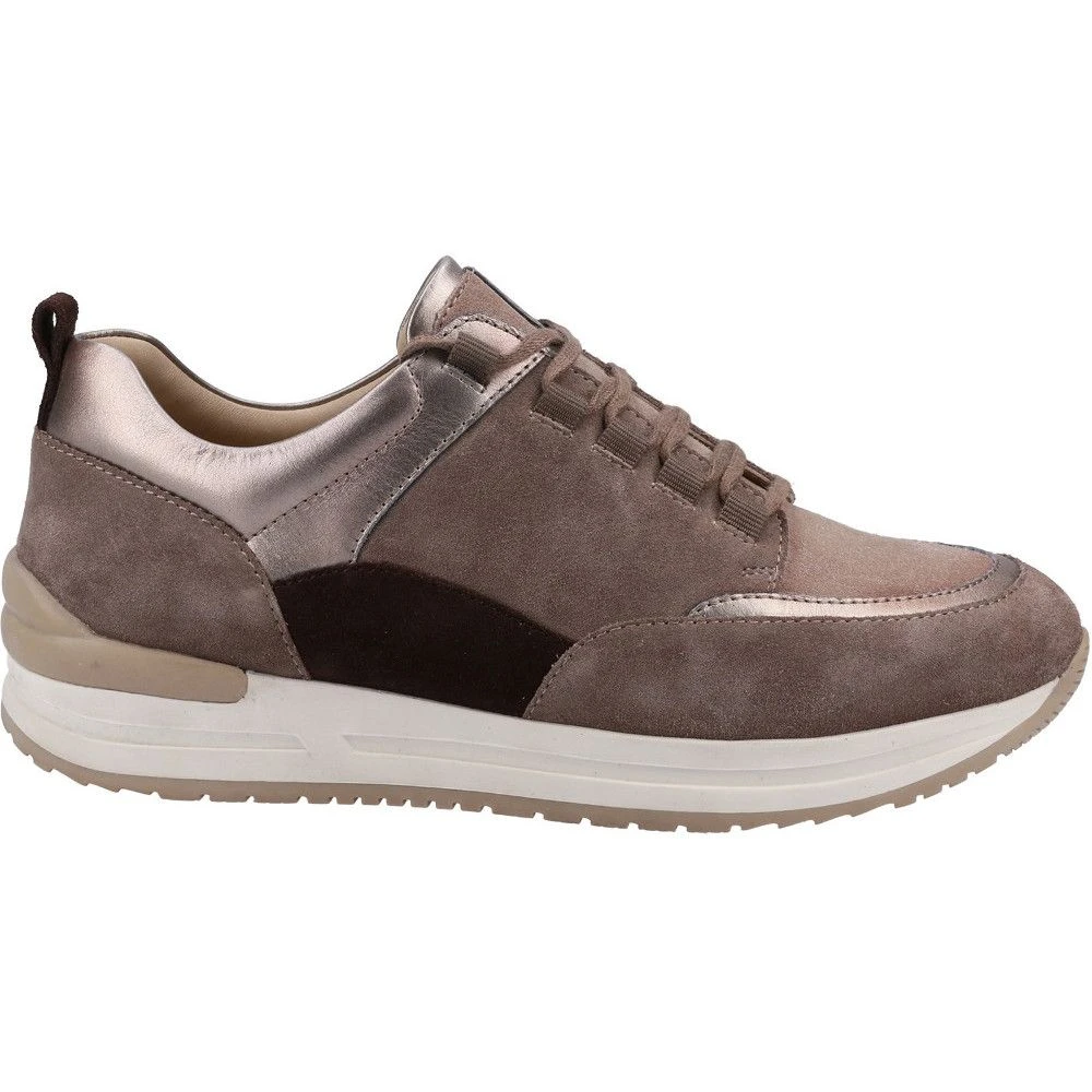 Hush Puppies Womens Ciara Leather Lace Up Trainers 8 Hush Puppies Womens Ciara Leather Lace Up Trainers - Image 6