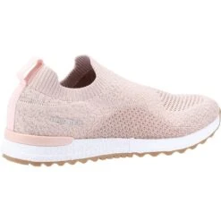 Hush Puppies Womens Ennis Lightweight Slip On Trainers -Sporty Tops Sales hus529 blush 03