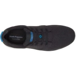 Hush Puppies Mens Good Lace Up 2.0 Lightweight Trainers -Sporty Tops Sales hus546 black 05