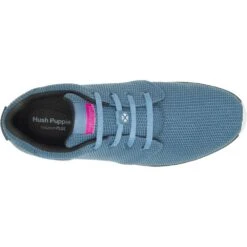 Hush Puppies Mens Good Lace Up 2.0 Lightweight Trainers -Sporty Tops Sales hus546 blue 05