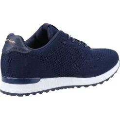 Hush Puppies Womens Katrina Lace Up Breathable Trainers 16 Hush Puppies Womens Katrina Lace Up Breathable Trainers -Sporty Tops Sales hus587 navy 03
