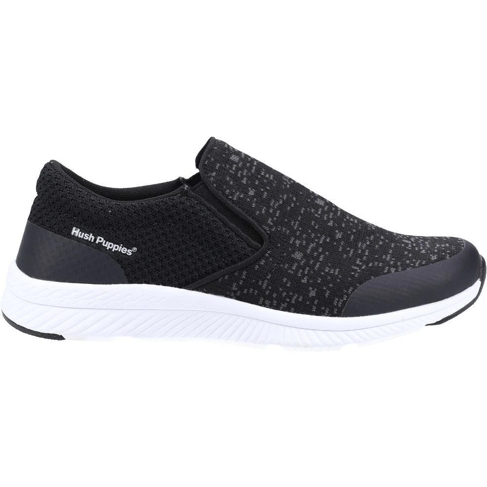 Hush Puppies Mens Robbie Breathable Slip On Trainers 4 Hush Puppies Mens Robbie Breathable Slip On Trainers - Image 2