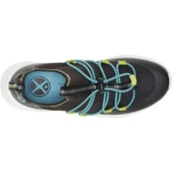 Hush Puppies Womens Spark Bungee Lightweight Trainers -Sporty Tops Sales hus712 black 05