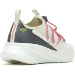 Hush Puppies Womens Spark Bungee Lightweight Trainers -Sporty Tops Sales hus712 white 03
