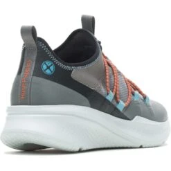 Hush Puppies Mens Spark Bungee Lightweight Slip On Trainers 19 Hush Puppies Mens Spark Bungee Lightweight Slip On Trainers -Sporty Tops Sales hus718 grey 03