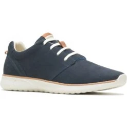 Hush Puppies Mens Good Lace Up Leather Lightweight Trainers 17 Hush Puppies Mens Good Lace Up Leather Lightweight Trainers -Sporty Tops Sales hus721 navy 01