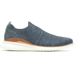 Hush Puppies Mens Advance Slip On Trainers -Sporty Tops Sales hus755 navy 04