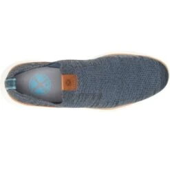 Hush Puppies Mens Advance Slip On Trainers -Sporty Tops Sales hus755 navy 05