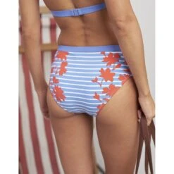 Joules Womens Kendra Contouring Support Fit Swimming Pants -Sporty Tops Sales jou1428 blueflobrd 02