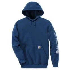 Carhartt Mens Long Sleeve Rib Knit Crew Neck Signature Logo T-Shirt -Sporty Tops Sales k288 i02 01