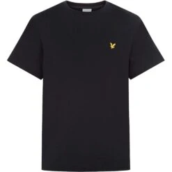 Lyle & Scott Mens Martin Short Sleeve Crew Neck Wicking T-Shirt -Sporty Tops Sales lyl016 572 01