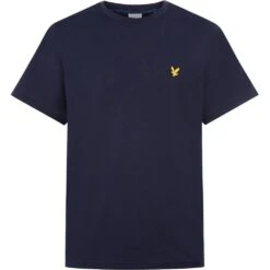 Lyle & Scott Mens Martin Short Sleeve Crew Neck Wicking T-Shirt -Sporty Tops Sales lyl016 z05 01